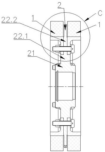 Composite solid wheel for rail transit vehicles and its stiffness design method