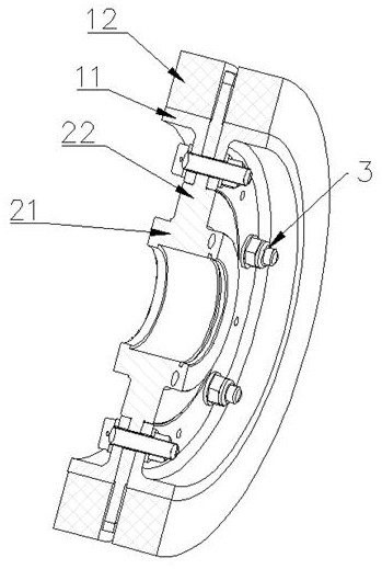 Composite solid wheel for rail transit vehicles and its stiffness design method