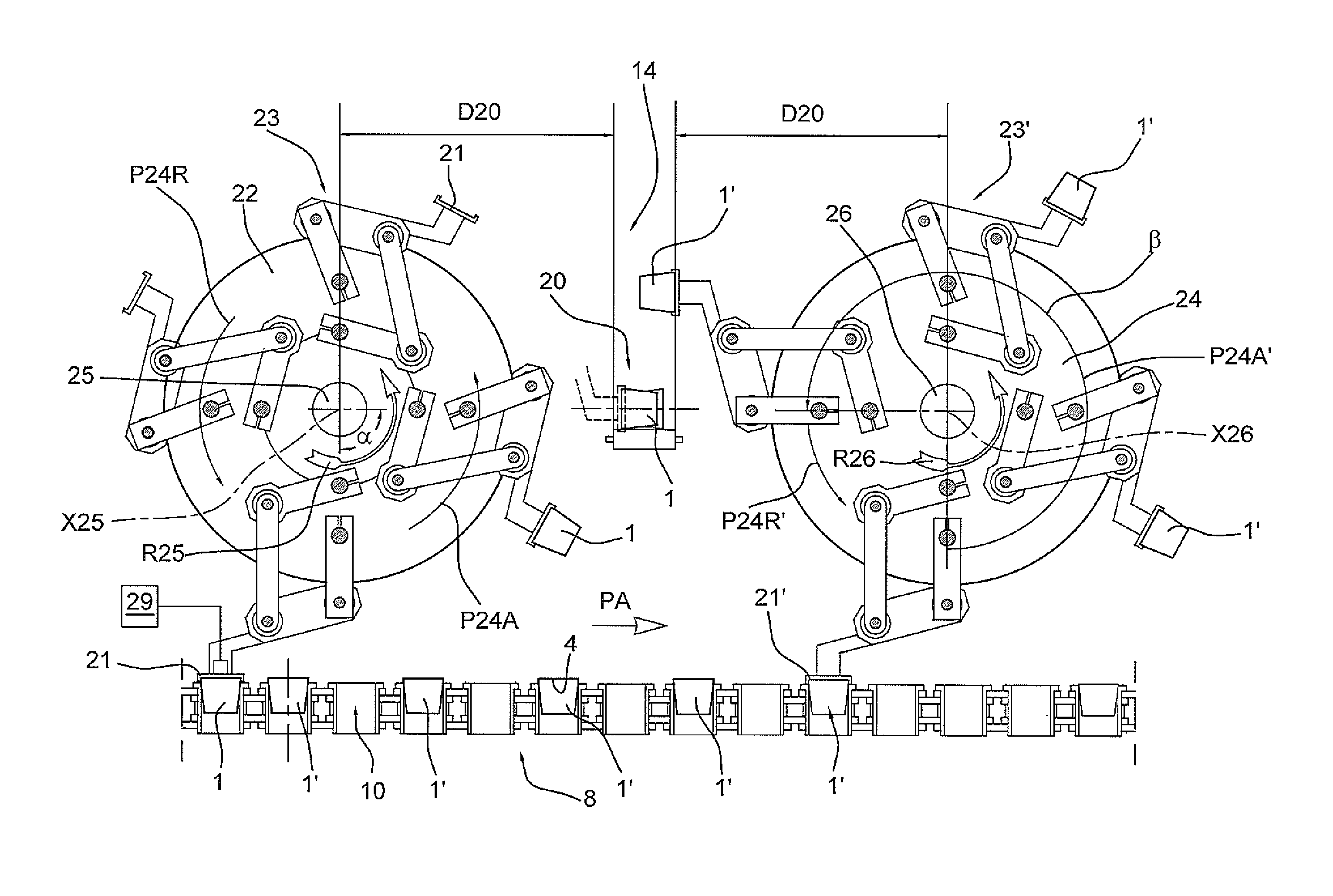 Machine and method for making single-use capsules for beverages