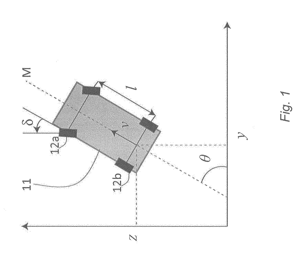 Path planning method for computing optimal parking maneuvers for road vehicles and corresponding system