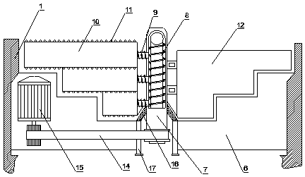 New-energy assistant garbage crushing machine