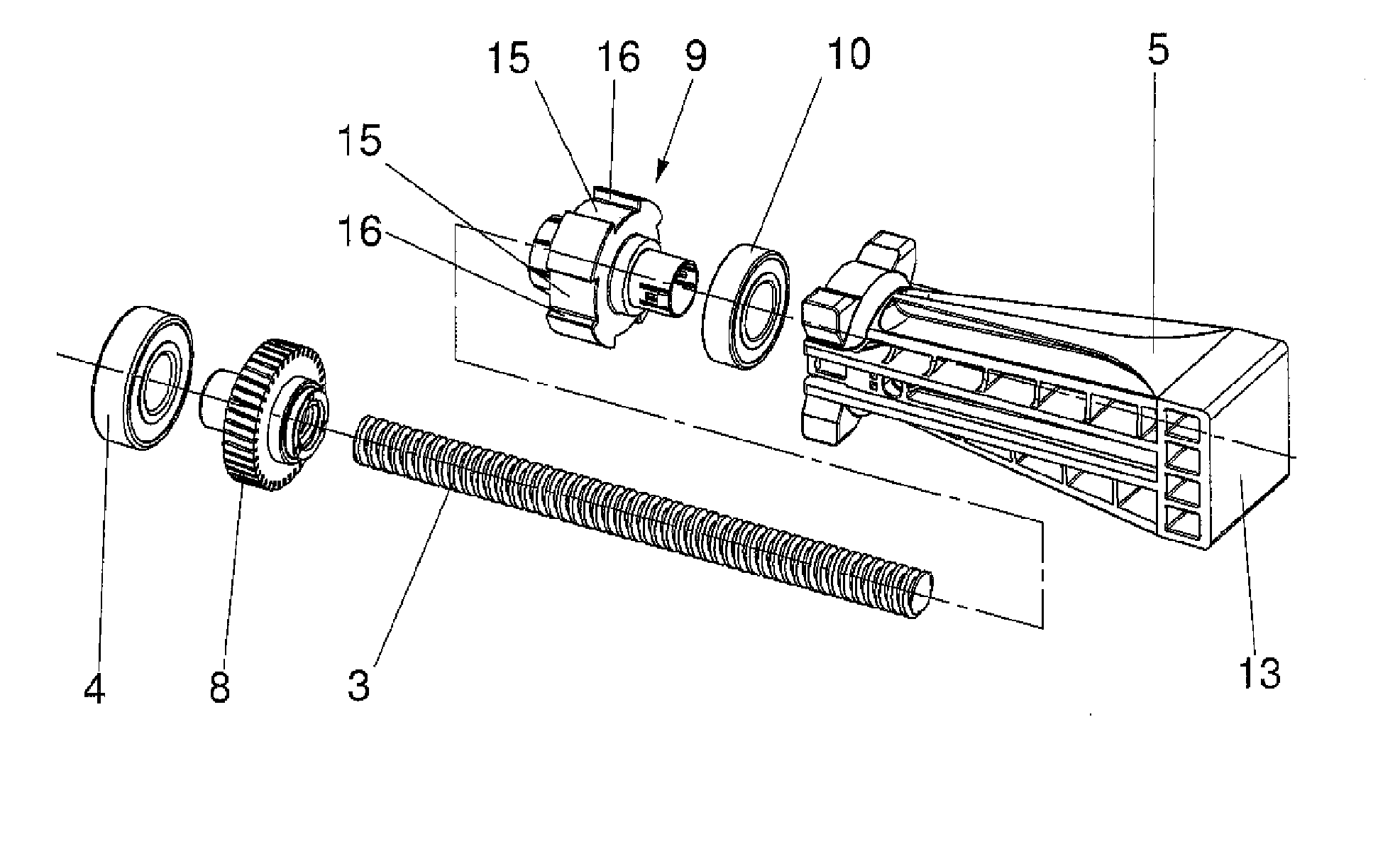 Linear drive for furniture