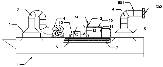 Cooling device for clinker in grate cooler