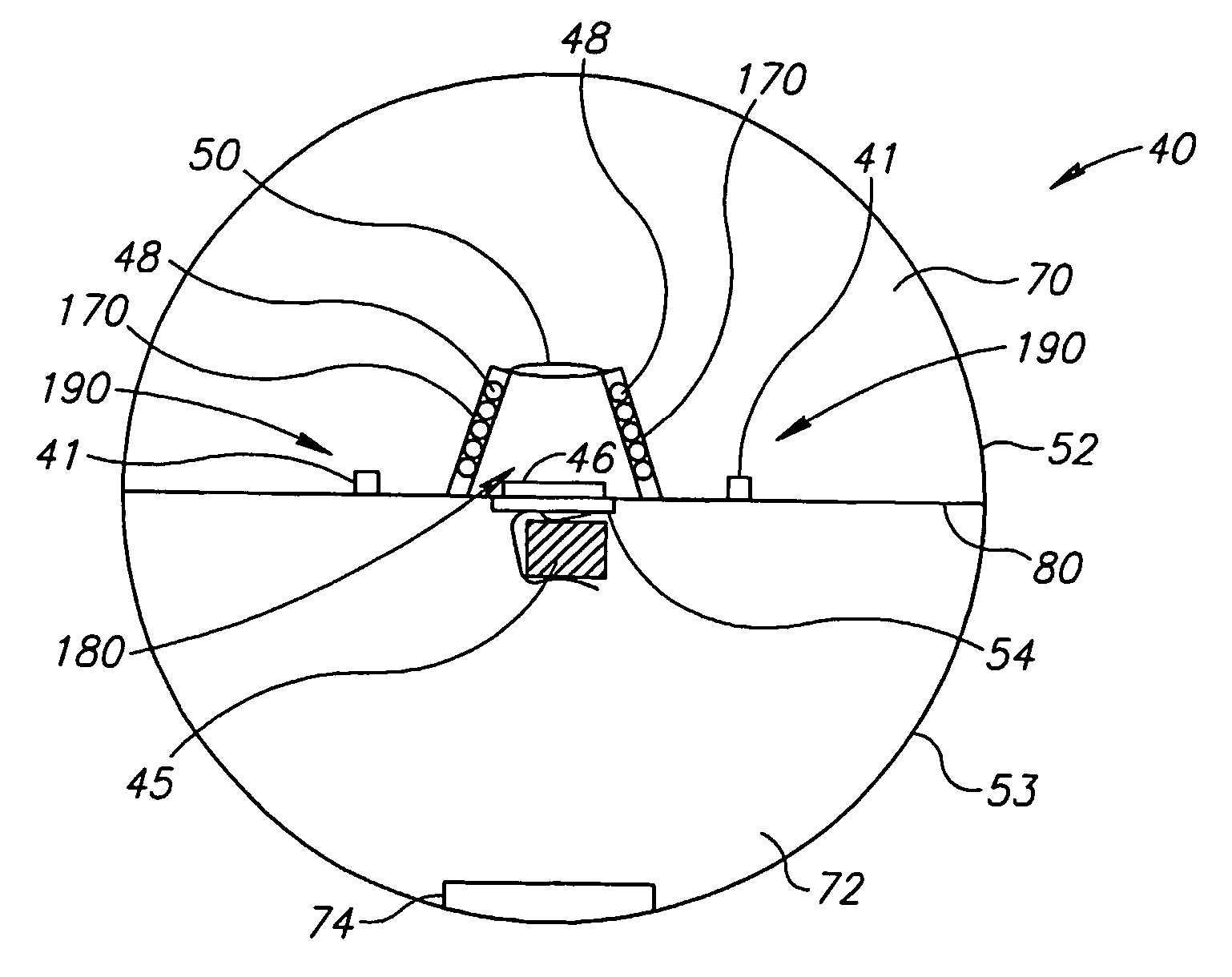 In vivo imaging device and method of manufacture thereof