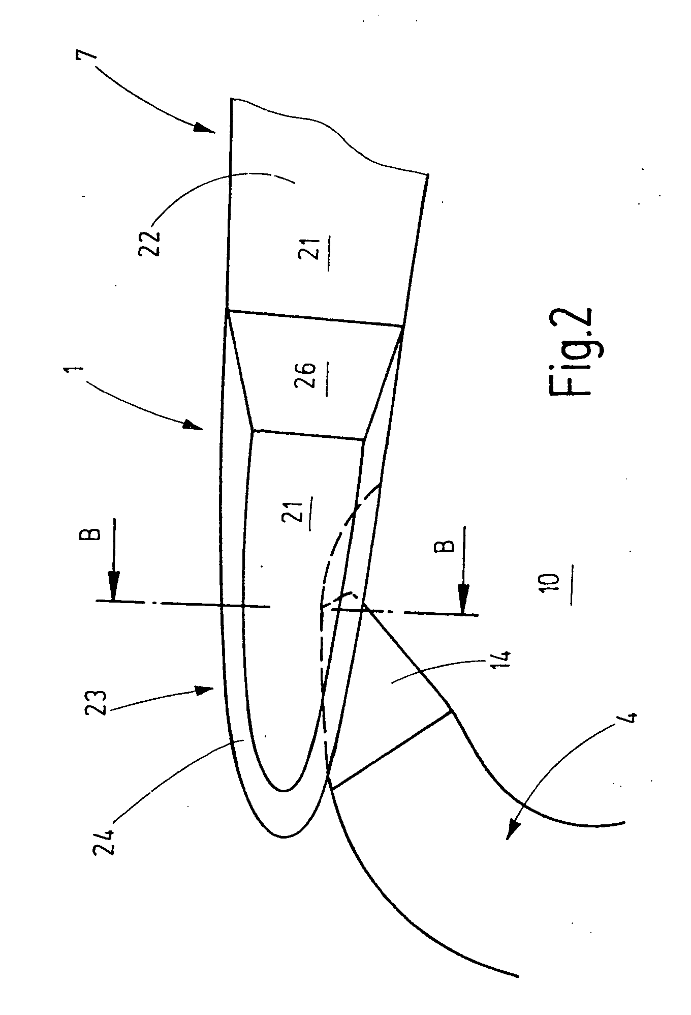 Latch needle for a loop-forming textle