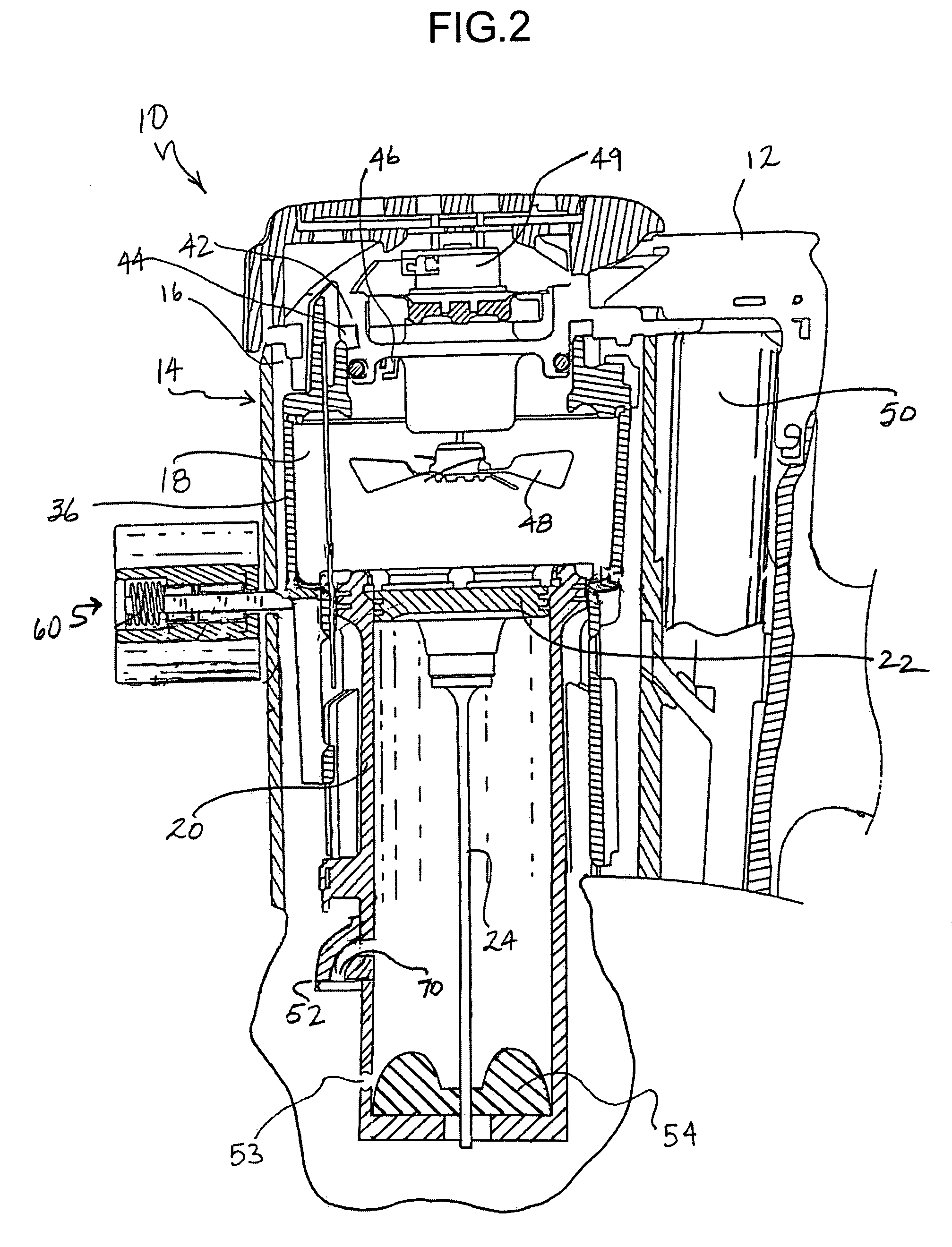 Exhaust system for combustion-powered fastener-driving tool