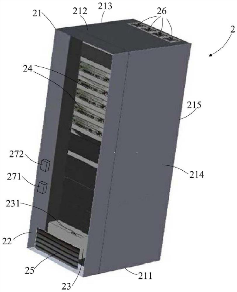 Integrated energy-saving cabinet