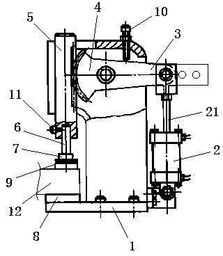 Workpiece pressing mechanism
