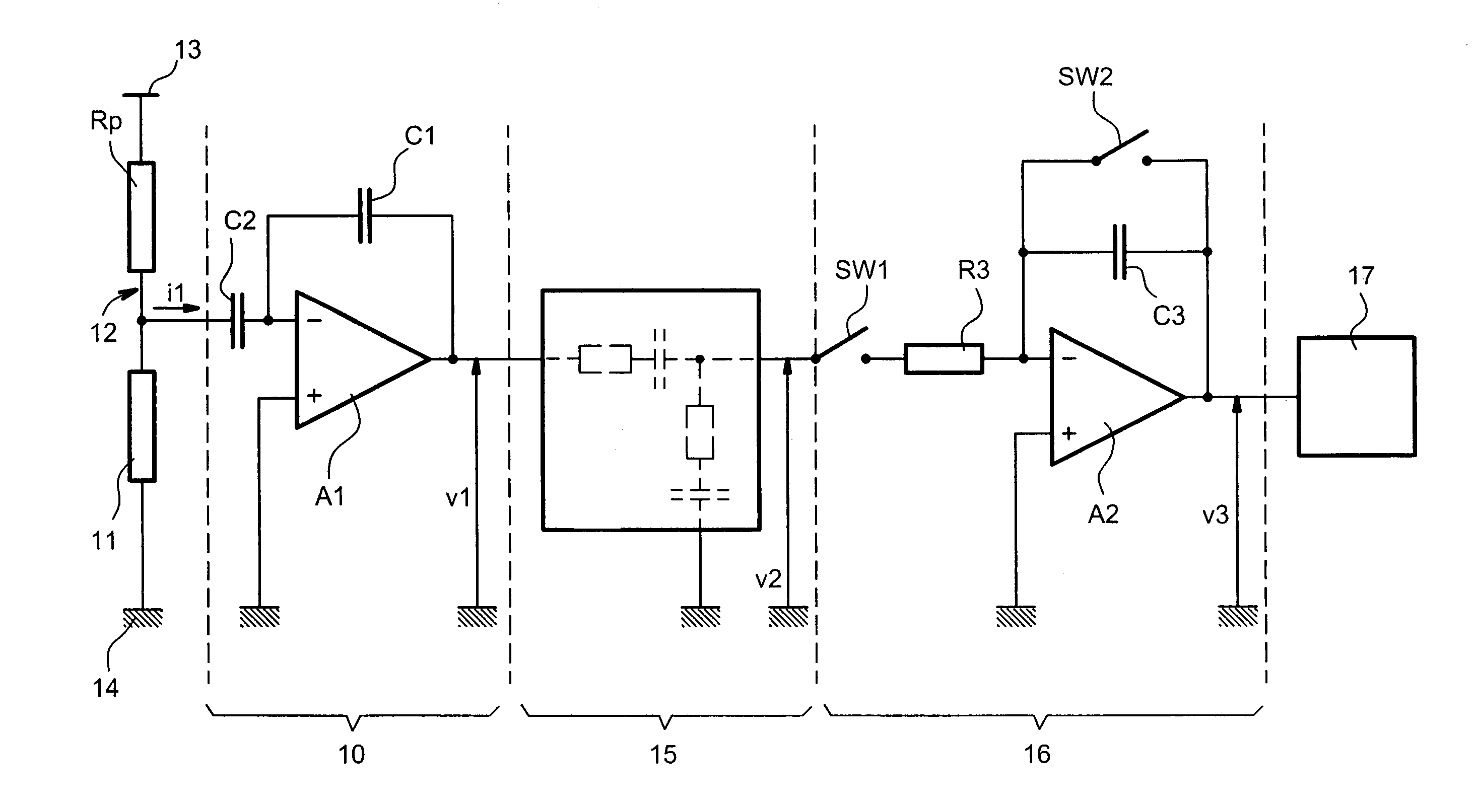 Enhanced processing circuit for spectrometry system and spectrometry system using same