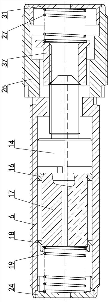 A single-drive control eccentric adjustable invisible connection method