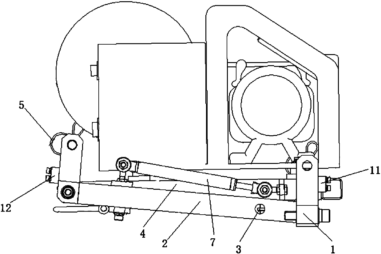 Dislodgement overturning mechanism