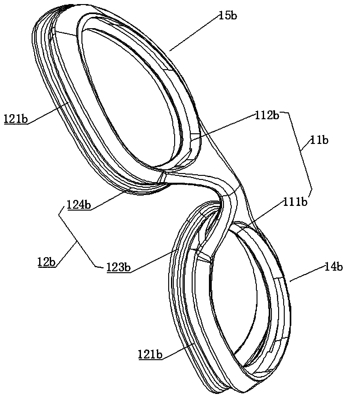 Water mirror waterproofing ring and water mirror