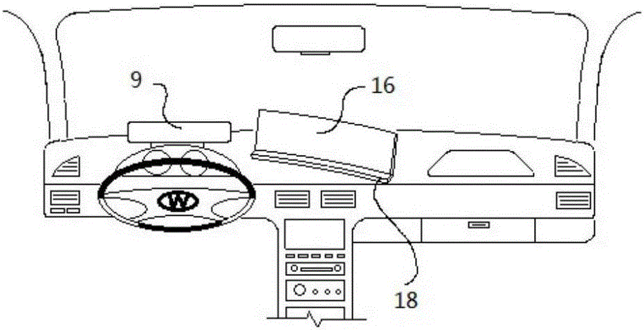 Automobile or mobile device 3D image acquisition and naked-eye 3D head-up display system and 3D image processing method