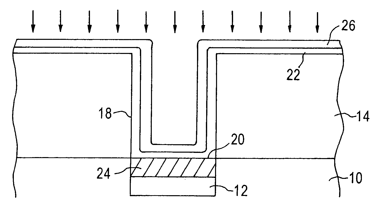 Method of forming a contact in a semiconductor device with formation of silicide prior to plasma treatment