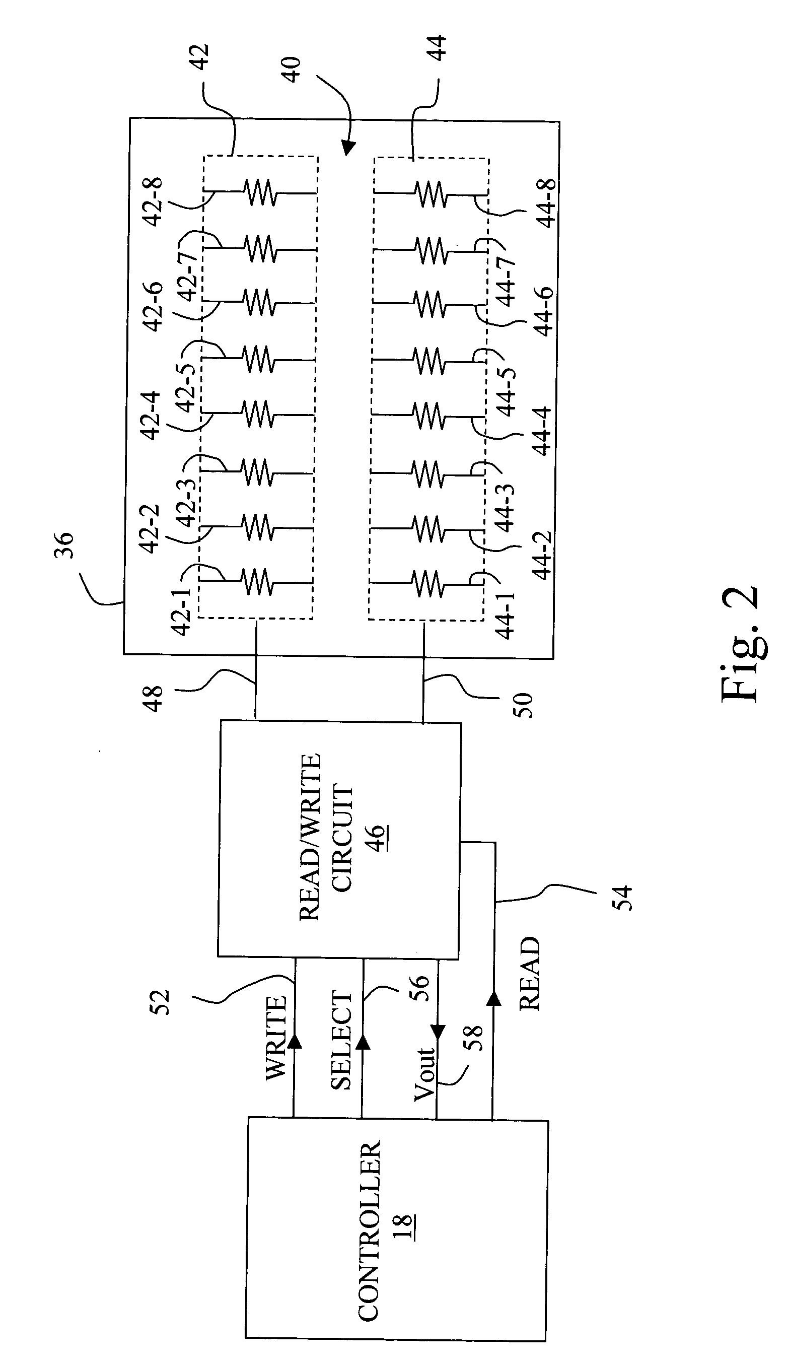 Method of fault correction for an array of fusible links