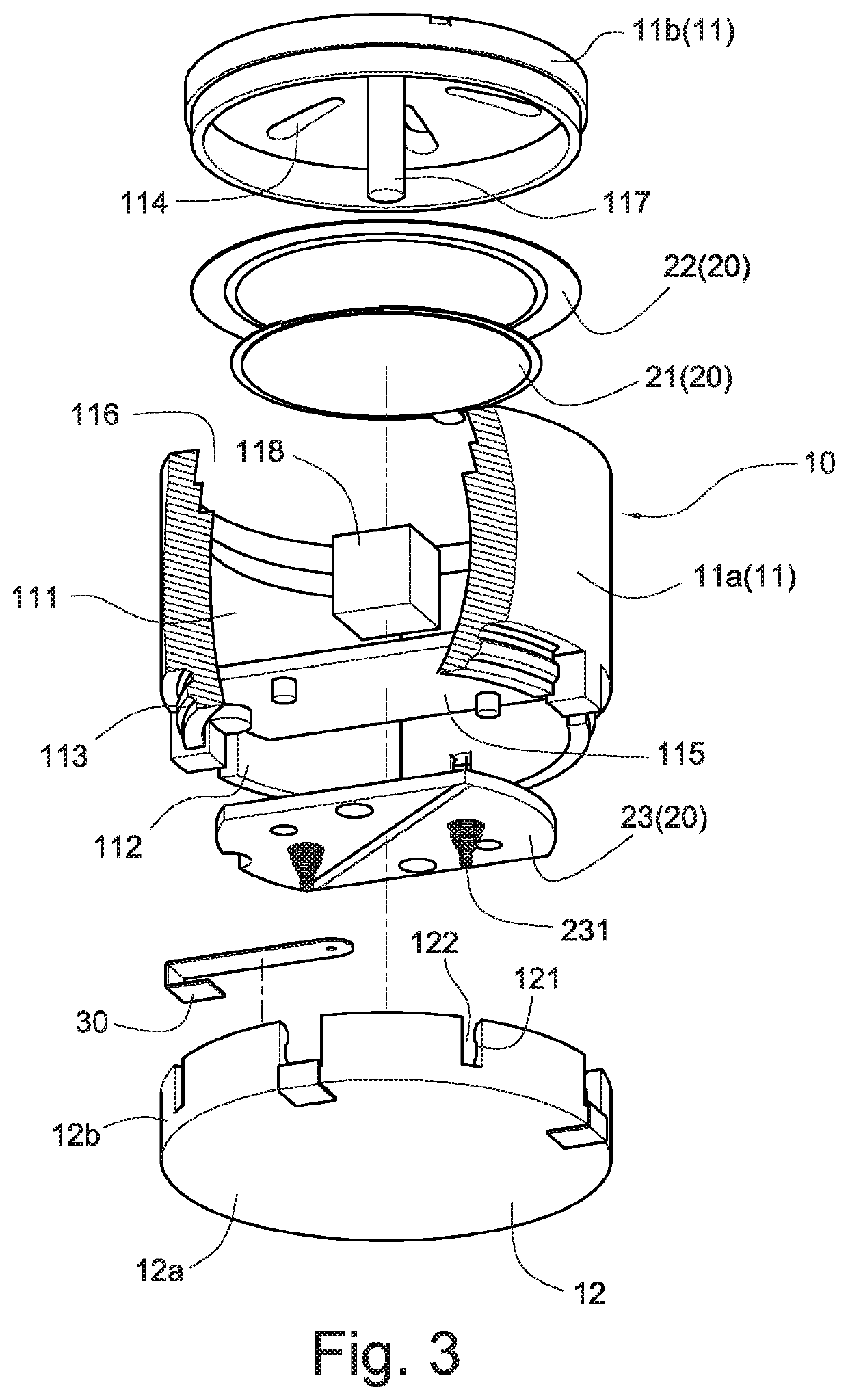 Method for mounting electroacoustic component on PCB and electroacoustic component structure