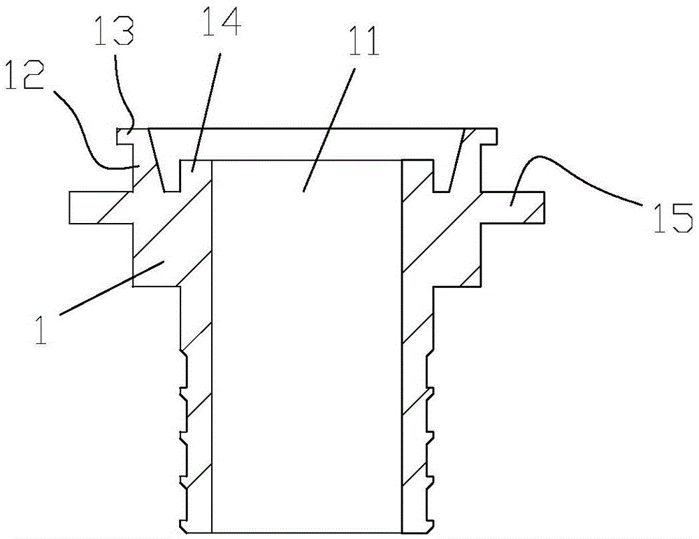 A connector structure capable of effectively avoiding water spraying from bursting water pipes