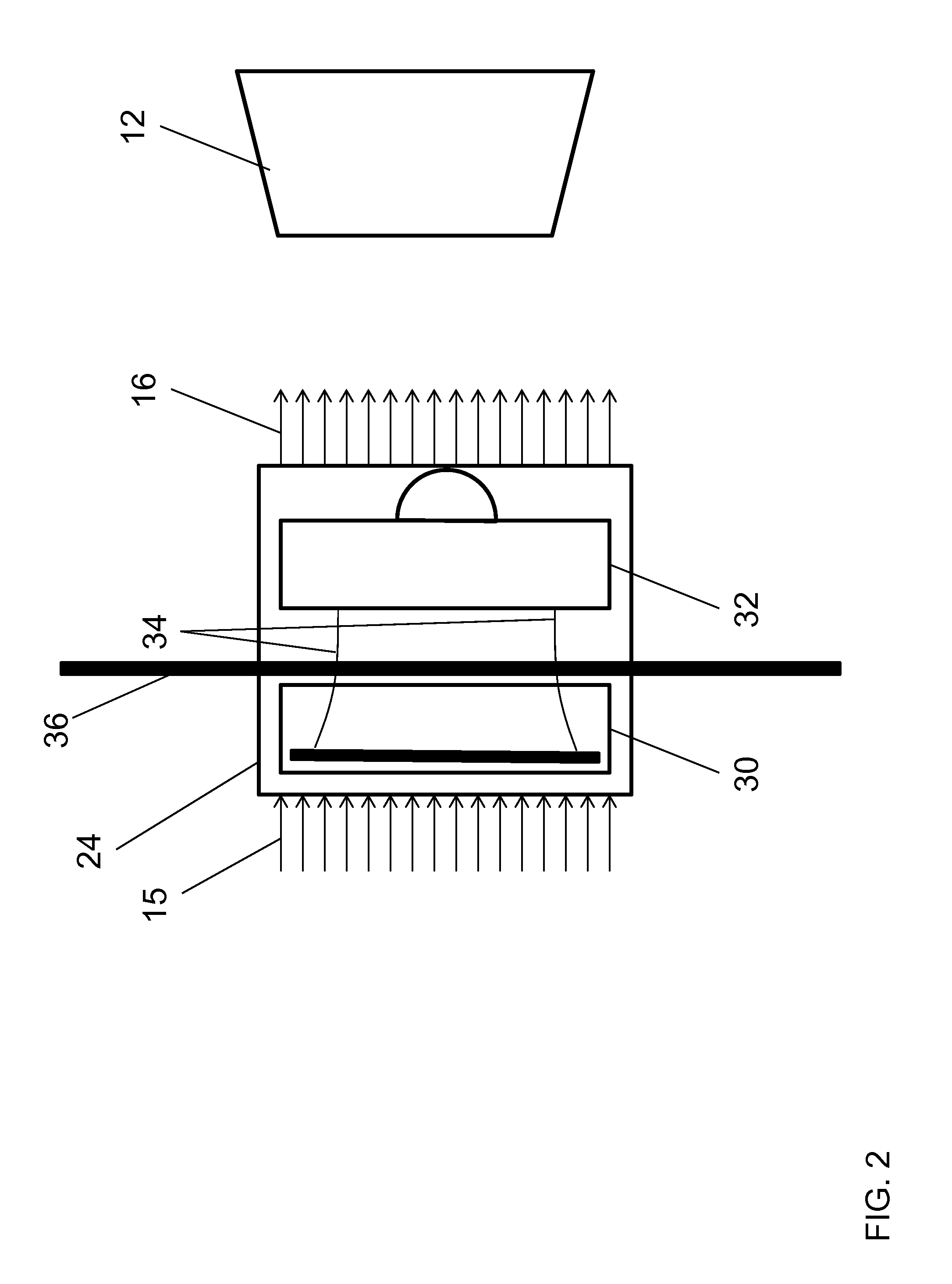 System for detecting uv-fluorescent indica with a camera