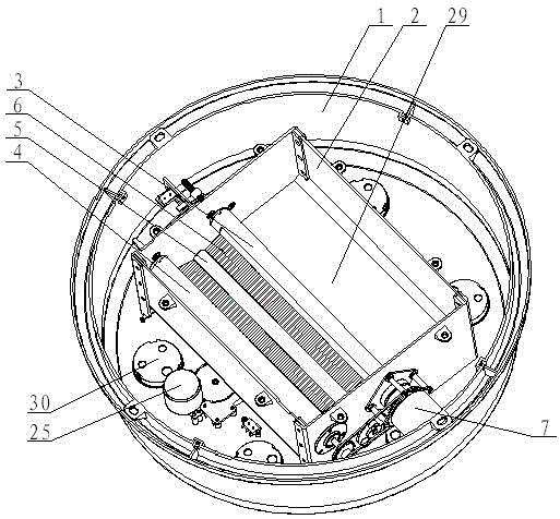 A mosquito net retractable device