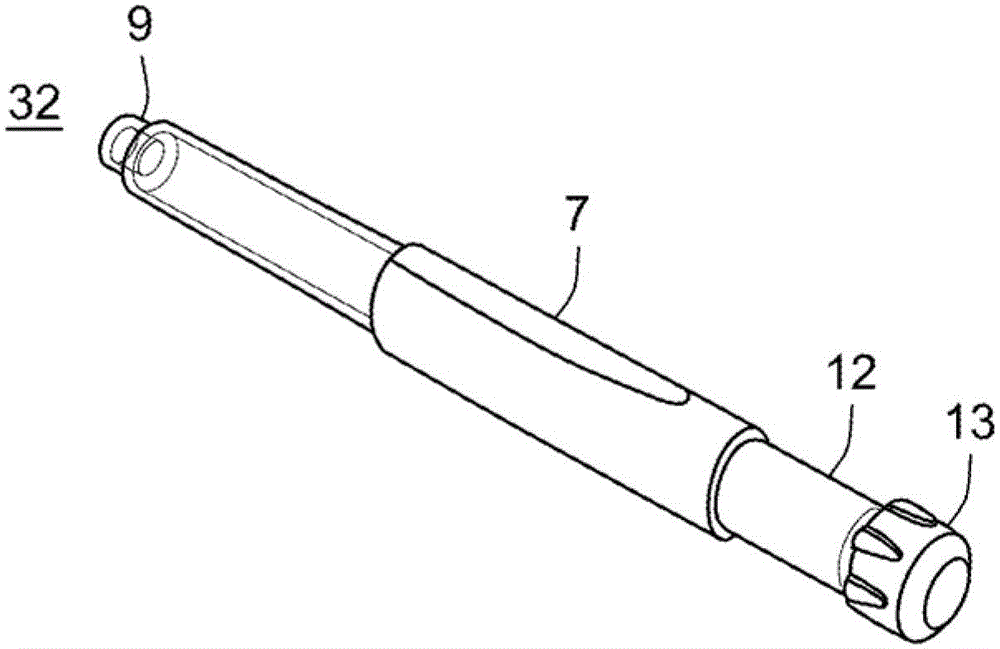 Dosing module with integrated flow distribution system for injection devices