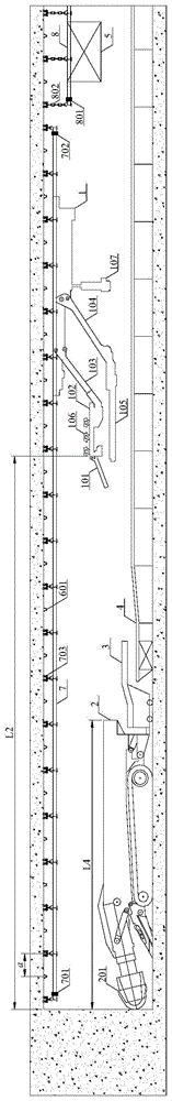 Method for quickly tunneling shed type supporting roadway