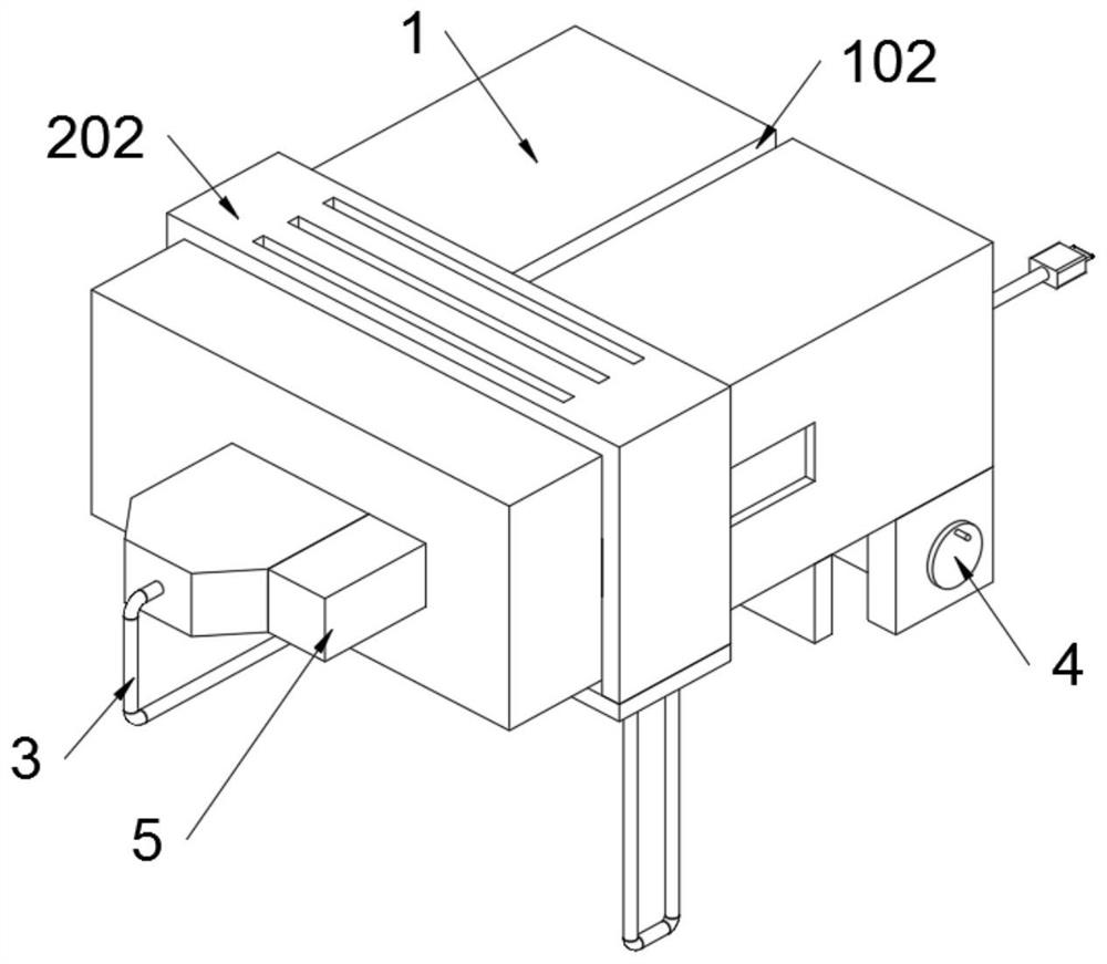 Ethernet optical fiber mutual conversion device in intelligent terminal PD fast charging supporting USB connection