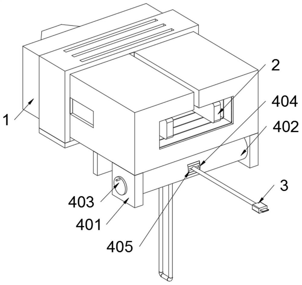 Ethernet optical fiber mutual conversion device in intelligent terminal PD fast charging supporting USB connection