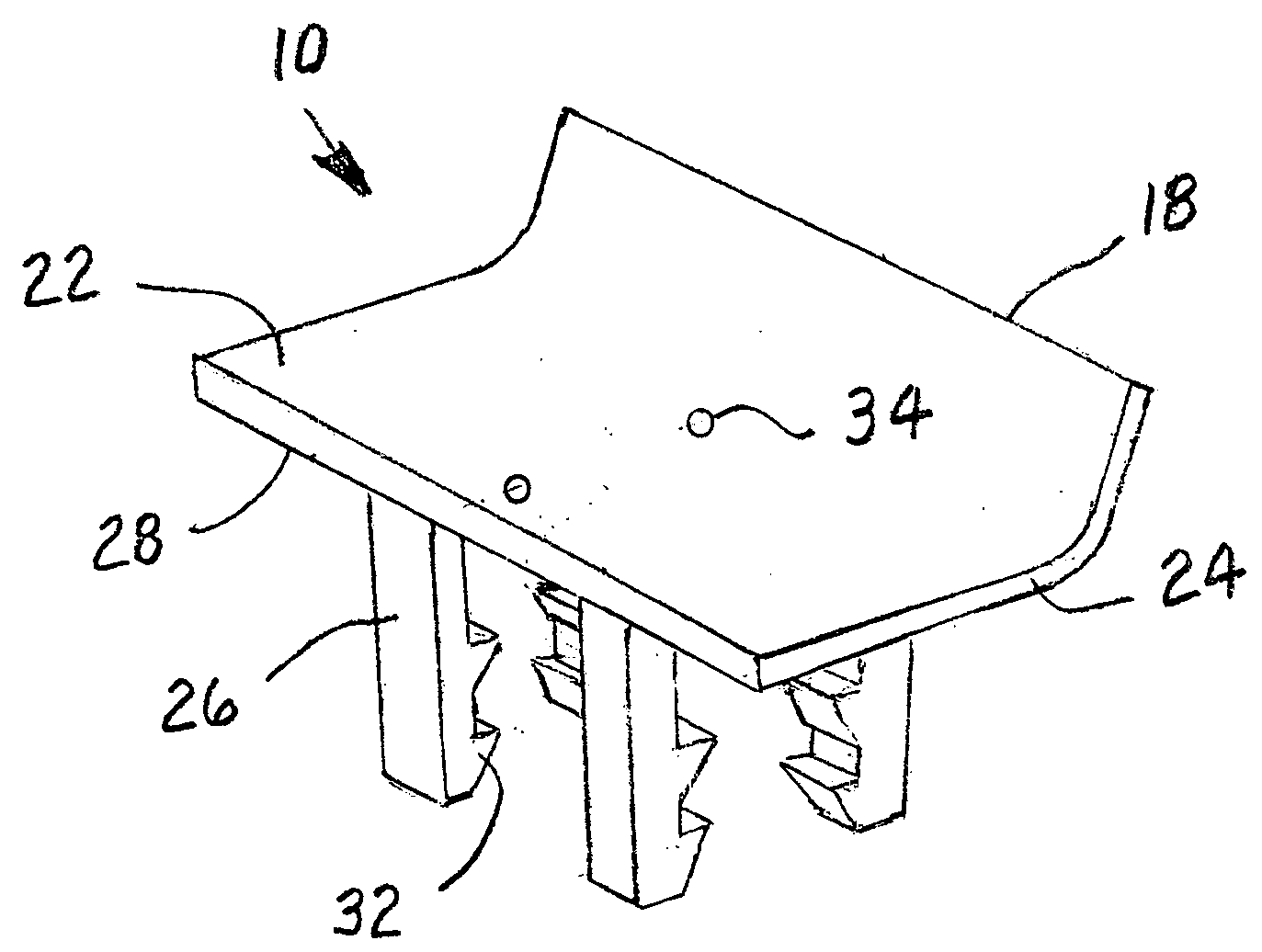 Windshield wiper airfoil device