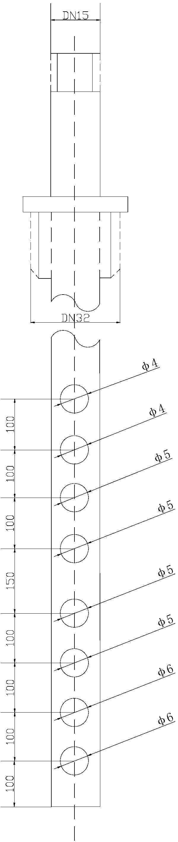 Plug-in sampling device of mixed gas burning type heat value instrument and application thereof