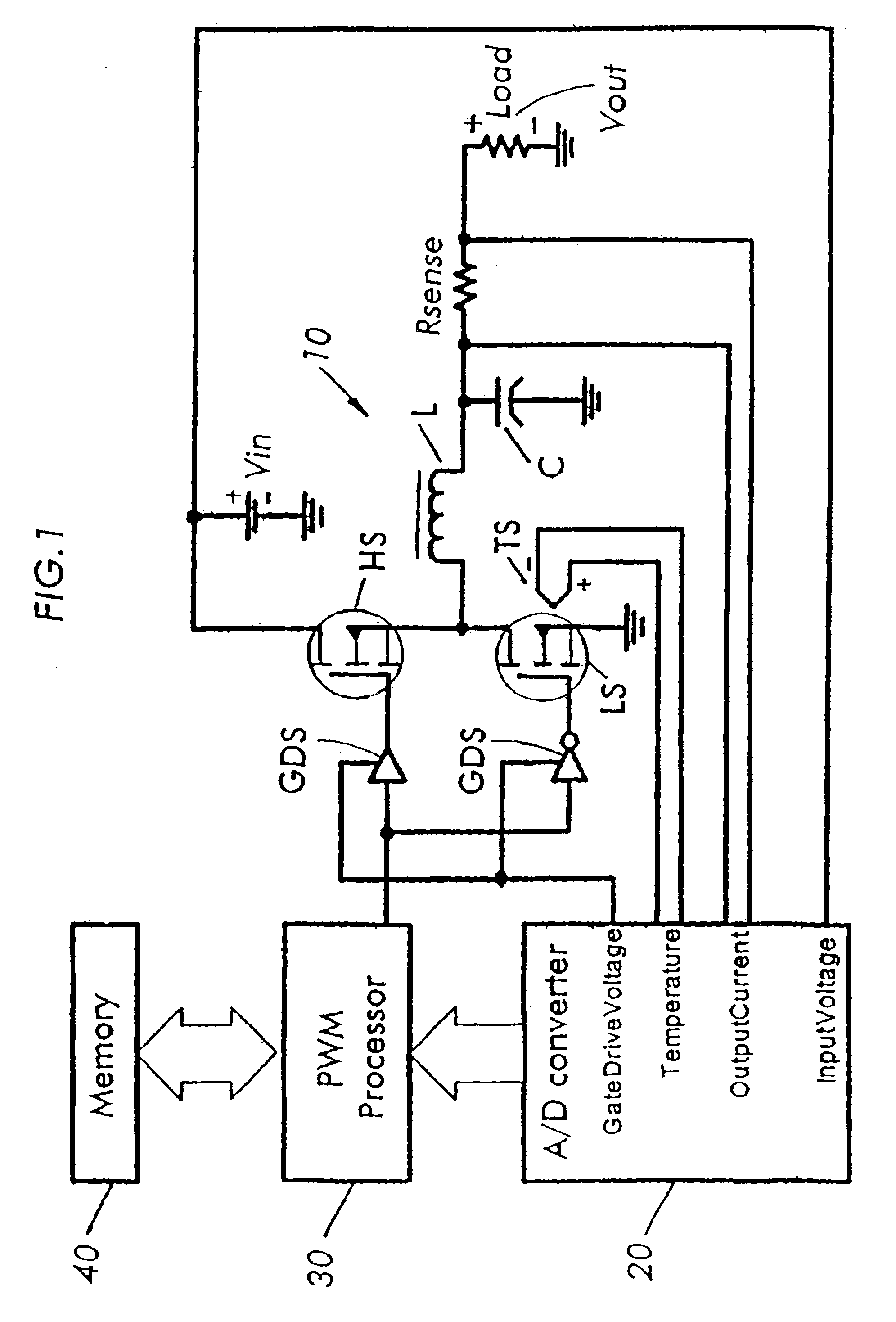 Total feed forward switching power supply control