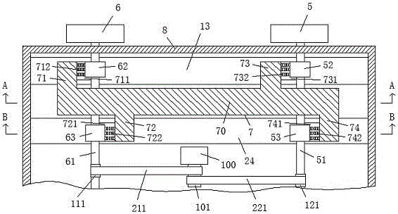 Welding car capable of removing dust for continuous welding process