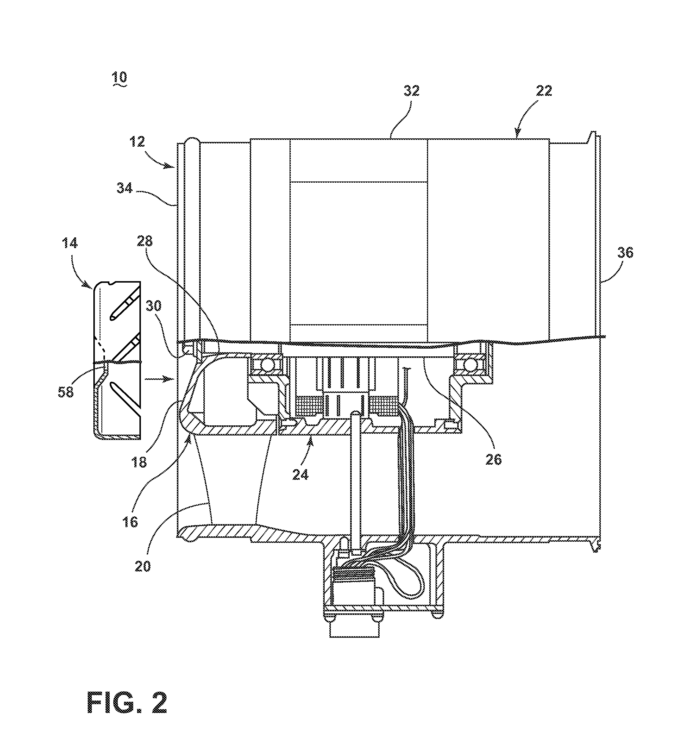 Fan assembly and fan hub cap