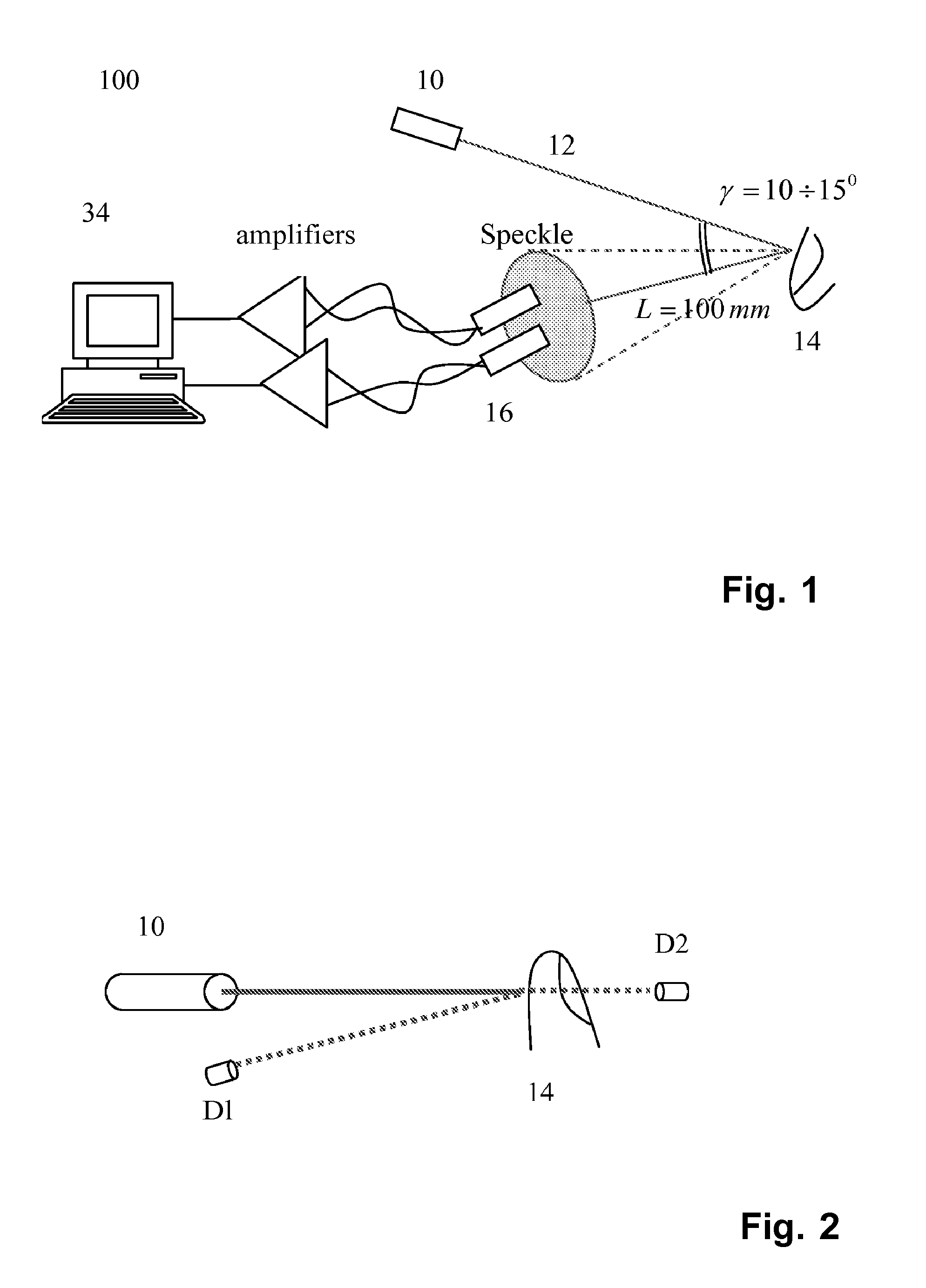 System and method for in vivo measurement of biological parameters