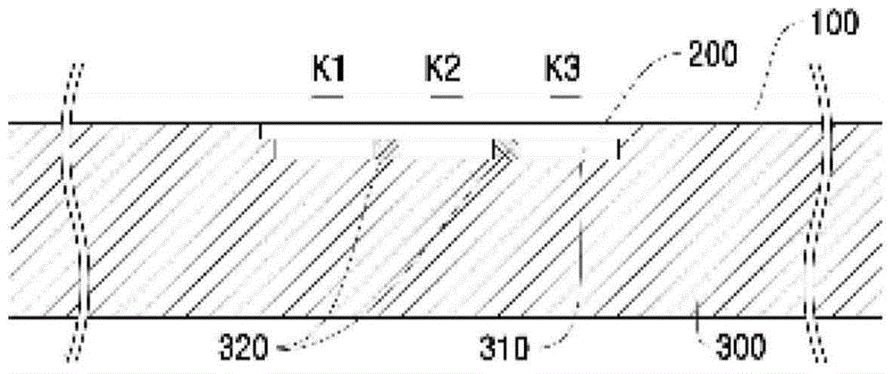 Touch pad using piezo effect