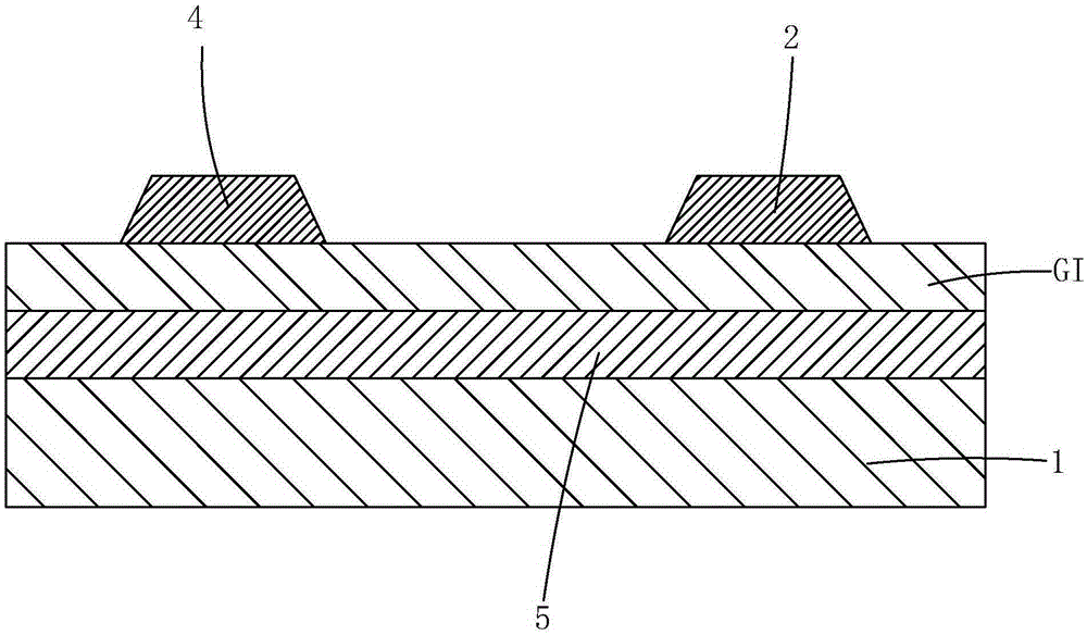 Array substrate structure and data line breakage repairing method for array substrate