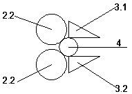 External fine grinding device