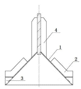 Forming method of self-compacting concrete for pccp tube core