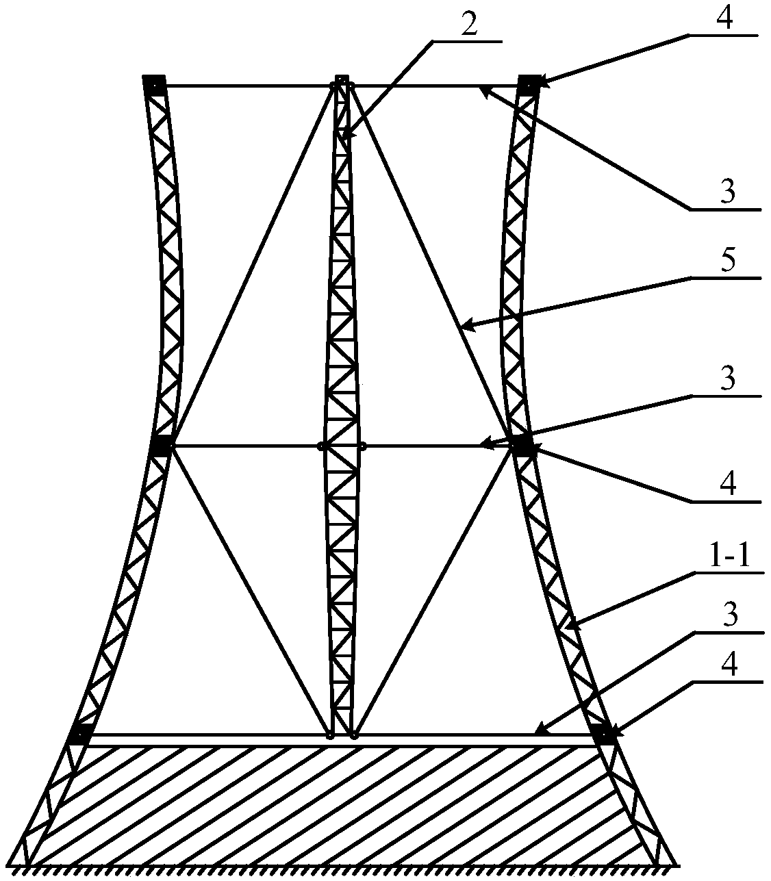 A Hybrid Steel Structure Grid Cooling Tower