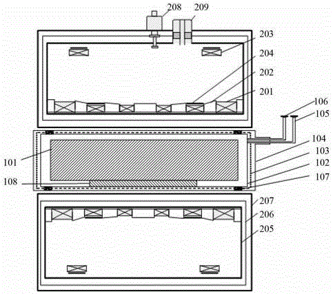 A lifting field auxiliary device for a superconducting magnet