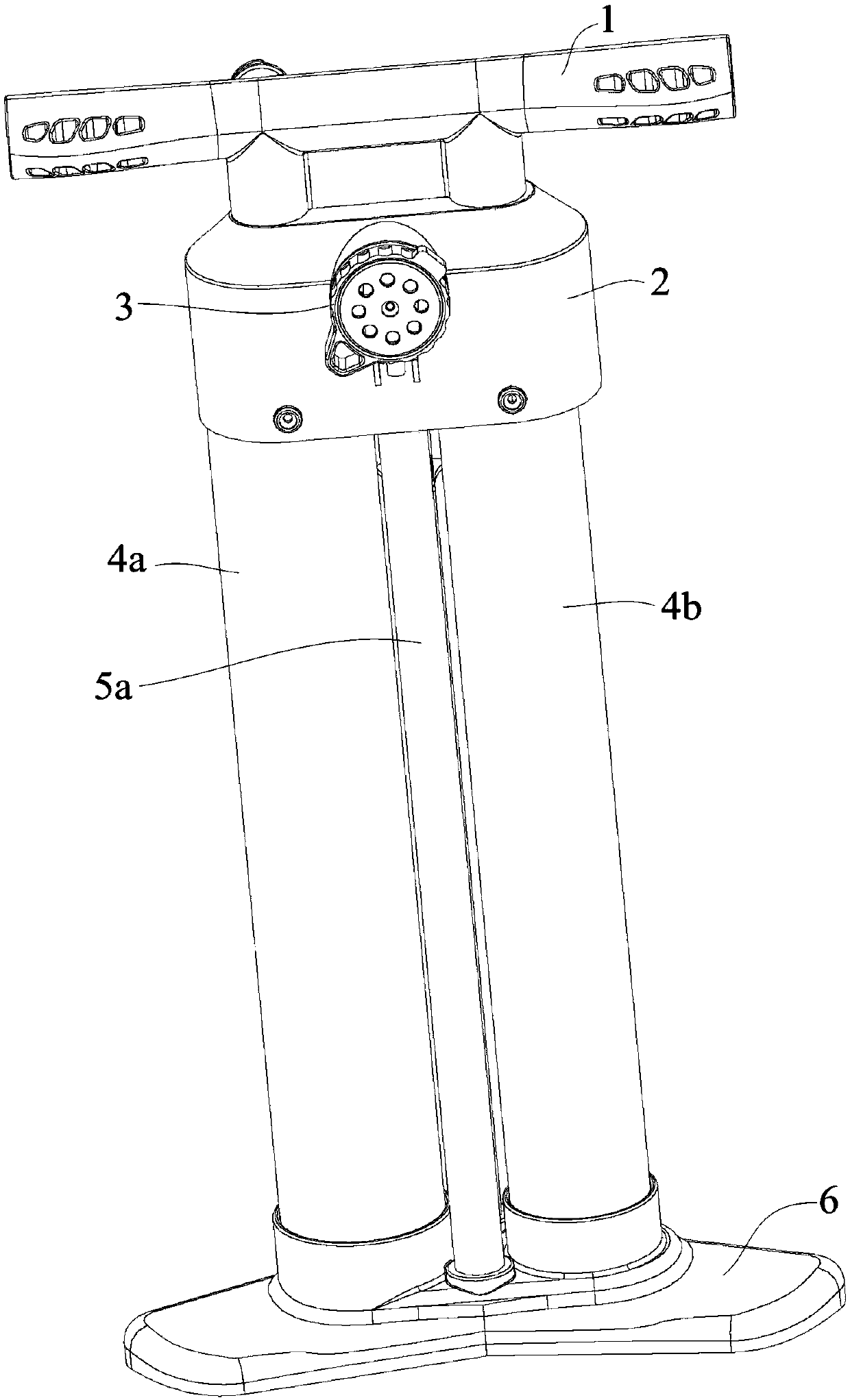 Air inflation device and air inflation method