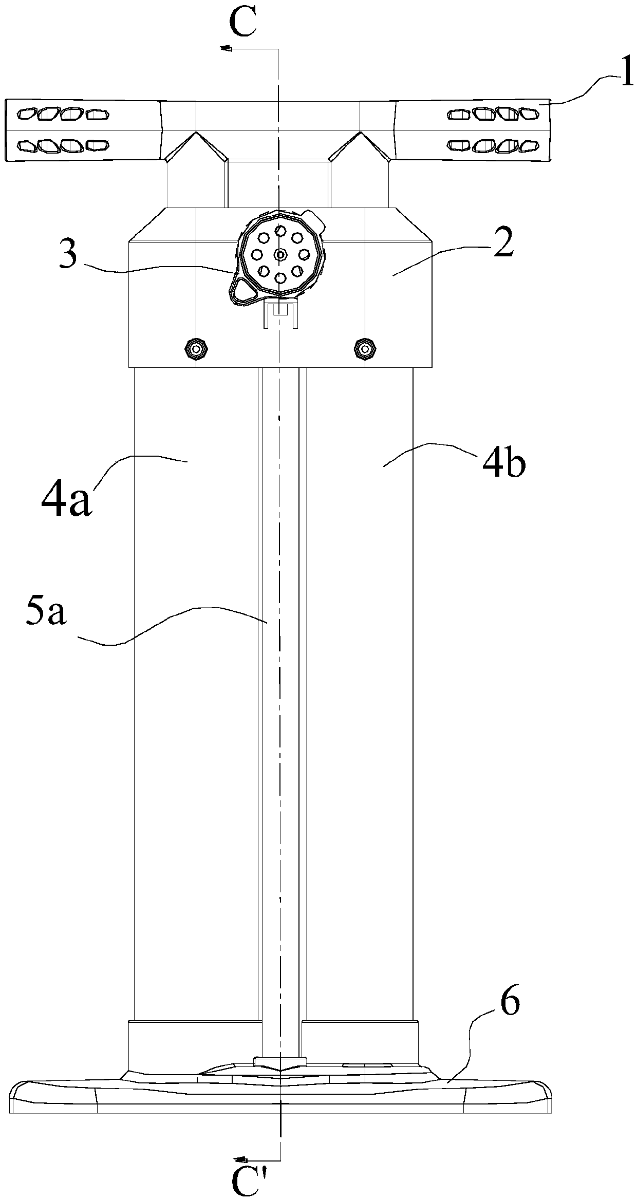 Air inflation device and air inflation method