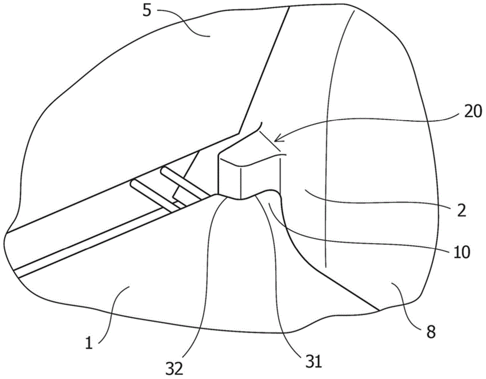 Vehicle luggage compartment structure