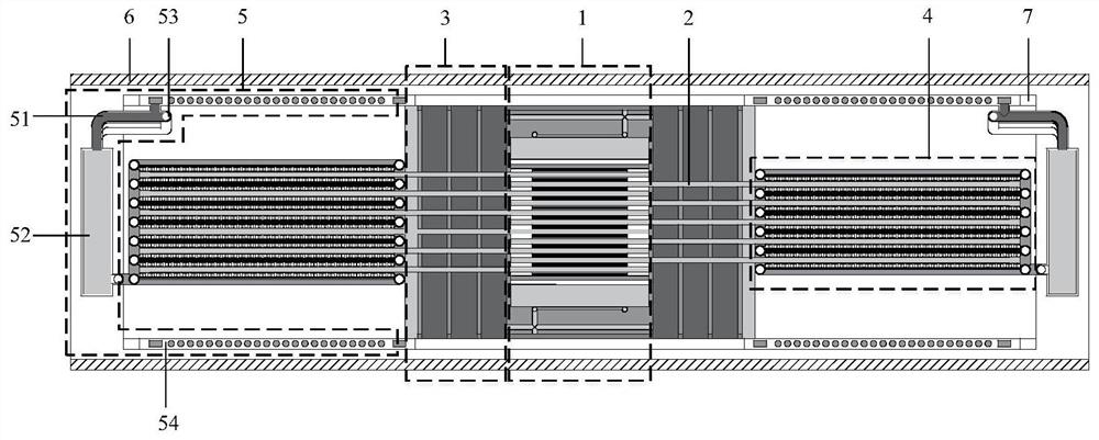 Marine silent heat pipe reactor power system