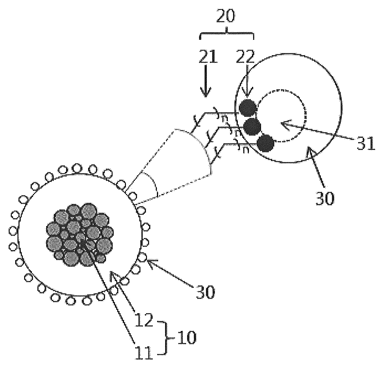 Recyclable porous bead - satellite nanoparticle composite and fabrication method thereof