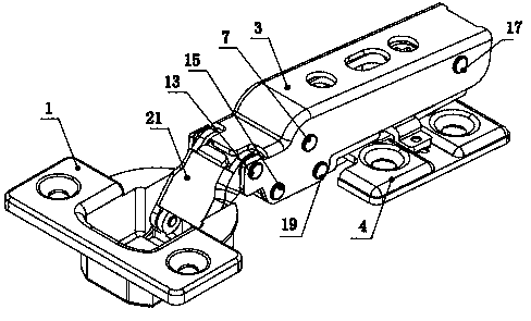 Heavily loaded silent hinge