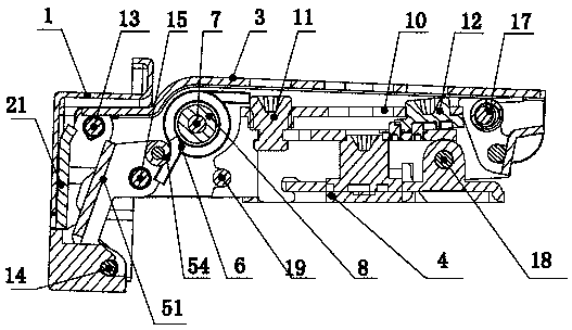 Heavily loaded silent hinge