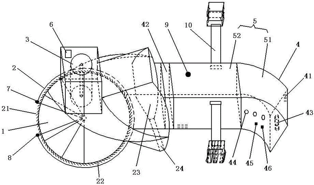 Automatic pruning electric saw