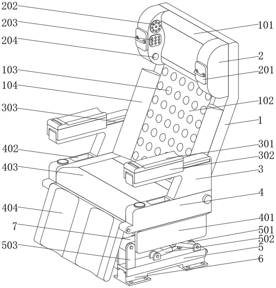 Aircraft aero seat based on voice recognition control