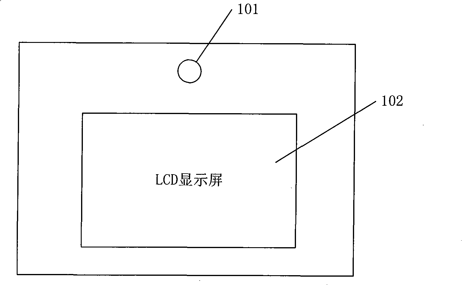 Self-test method for LCD display with camera
