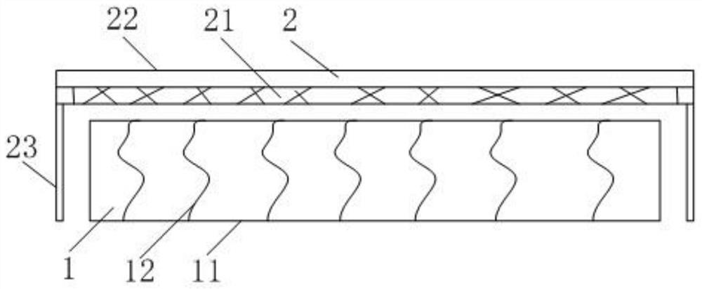 Split type mattress